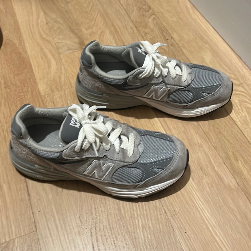 New Balance Gray and White Women's Sneakers